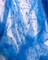 Blue Pearl Tulle Fabric by the Yard, 60" Wide Soft Pearl Scattered Mesh